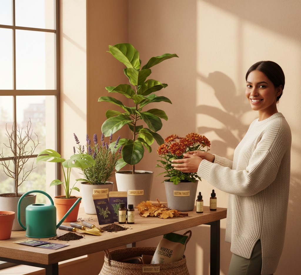 Seasonal plant care tips